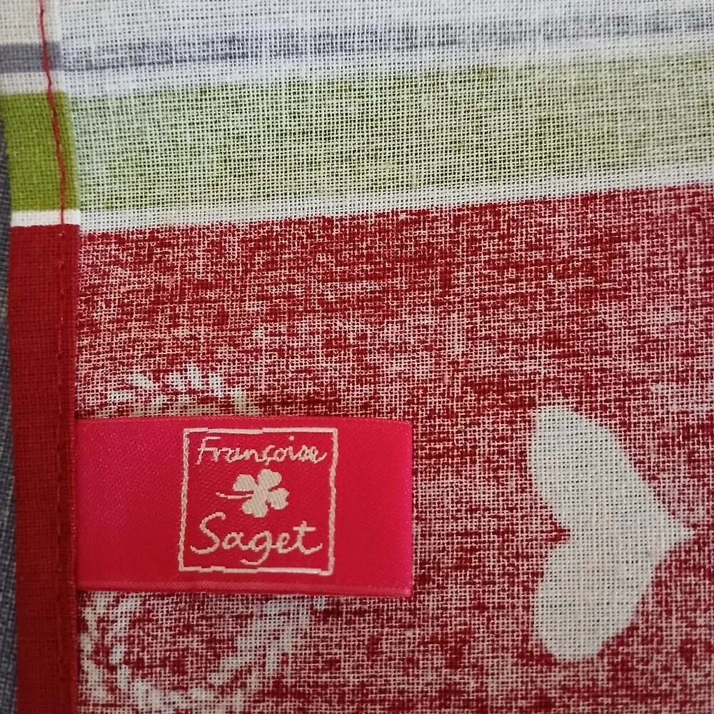 Fancoise Saget 2 x Kitchen Towels Winter Theme New
